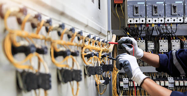 Professional Electrician technician working in Forest, VA
